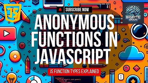 Anonymous Functions in JavaScript | JS Function Types Explained