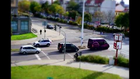 time lapse - crossroad