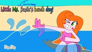 Little Ms Susies Beach day! (A Random Crazies Cartoon.) 4th Year anniversary. @WackyCrossoverToons