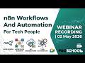 n8n for Beginners: From Zero to Working Workflow | Webinar