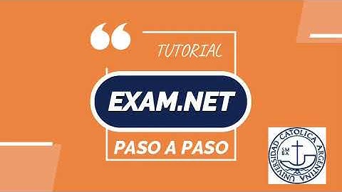 Tutorial EXAM.NET para alumnos (versión simplificada)
