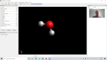 Lesson  1 with Avogadro program: building simple molecules (in English)