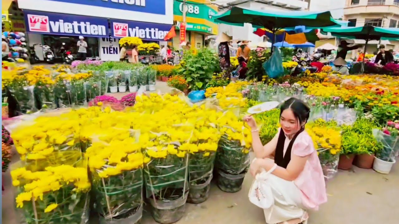 Chợ Hoa Tết Trà Vinh Năm Năm Bính Ngọ 