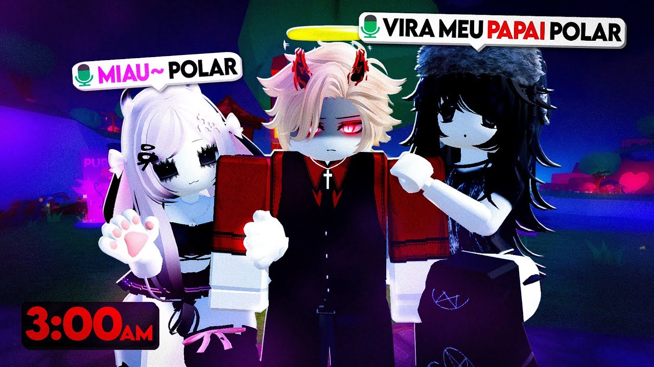 NUNCA Entre no Chat de Voz do Roblox as 3 da MANHÃ...