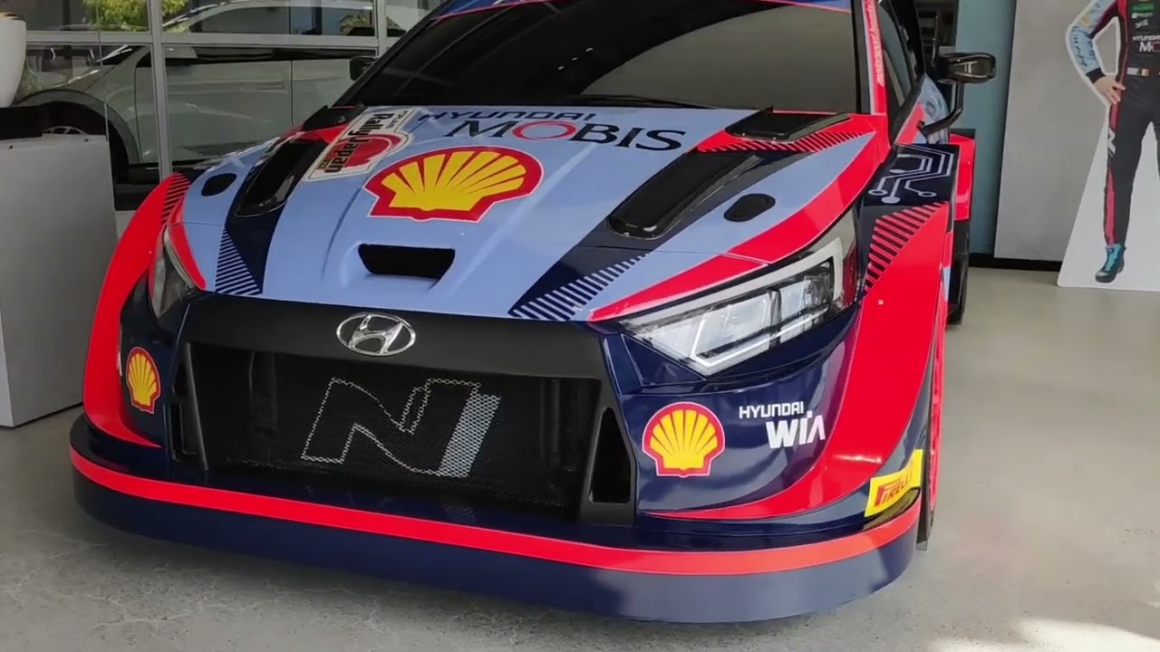 ヒョンデ i20 N ラリー1 レプリカ 現代自動車 ヒュンダイ - YouTube