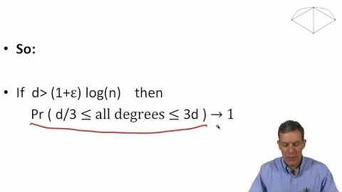 Social and Economic Networks 1.6 Week 1: Diameters of Random Graphs (Optional Advanced)
