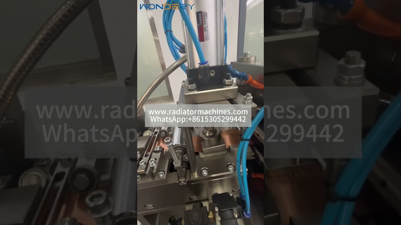 Copper Radiator Fin Rolling Machine