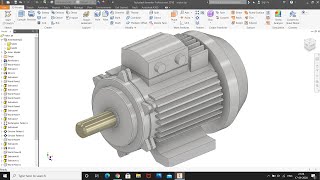 AUTODESK INVENTORINDUCTION MOTOR FRAME.