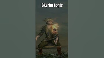 Skyrim Logic😂 #gaming #games #skyrim #gameplay #game #skyrimgameplay #memes #funny #skyrimse #meme