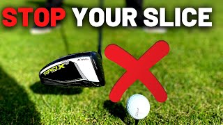 2 SIMPLE WAYS TO FIX YOUR GOLF SLICE - GUARANTEED