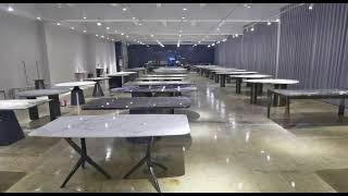 Factory directly Wholesale Luxury marble Dining table and Coffee table Furniture Showroom