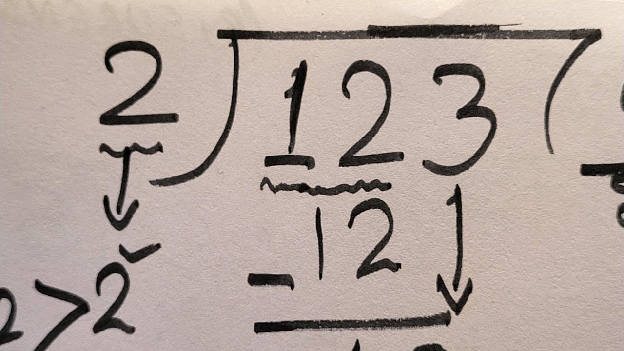 123 divided by 2 in hhindi | divide kaise karte hain | bhag karna 