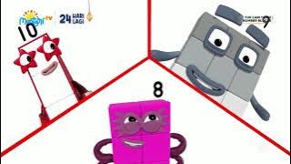 Balok Angka - Cilukba | Numberblocks Bahasa Indonesia