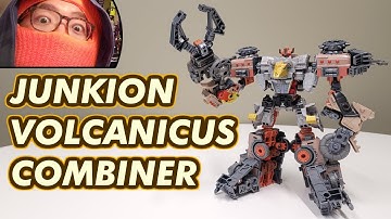 Transformers Legacy Junkion and Dinobot Combiner v2