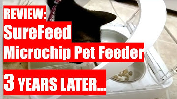 REVIEW: SureFeed Microchip Pet Feeder (3 JAAR LATER) $149