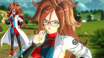 Android 21 (Good) vs. Golden Frieza