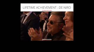 Well deserved Lifetime Achievement Award for Robbie De Niro 👏🏻 😎