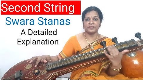 "Second String - Swara Stanas" - A Detailed Explanation