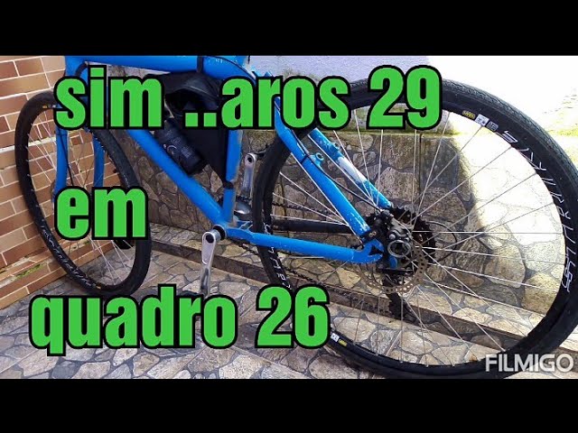 GRAU NA BIKE 26 COM RODAS ARO 29 