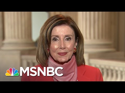 Pelosi: Trump's Disinfectant Comments 'Had No Relationship To Science' | Andrea Mitchell | MSNBC