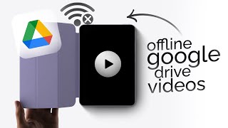 How to Watch Videos on Google Drive Offline iPad (tutorial)