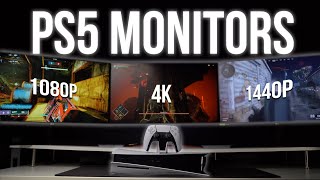 PS5 Monitor Recommendations (1080p/1440p/4k - 120hz TESTED!)