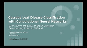 Cassava Leaf Disease Classification with Convolutional Neural Networks by TBData2