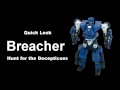 Quick Look Transformers Breacher Hunt for the Decepticons