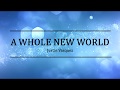 A Whole New World | Justin Vasquez | Lyric Video