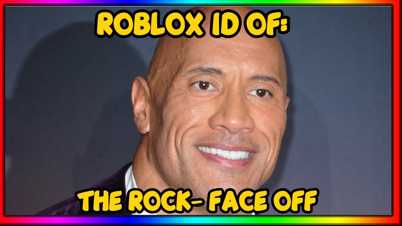 the rock eyebrow - Roblox