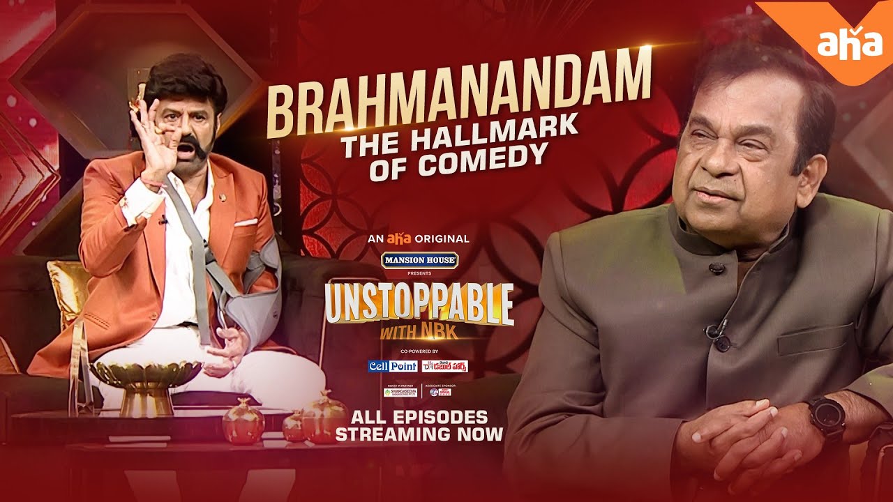 Brahmanandam   The Hallmark of Comedy  Unstoppable with NBK  All episodes streaming now