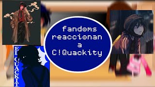 💙 Fandoms reaccionan a💙||🦆C!Quackity🦆||•|| 3/4||•||antoo||•