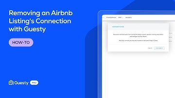 How to Disconnect an Airbnb Listing from Guesty Pro | Step-by-Step Tutorial