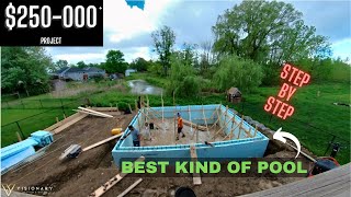 How To Build an ICF Pool | Visionary Vlog  EP 07