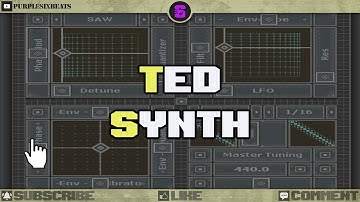 🎼 TED-Synth || Free VST Plugin || Mod Synth