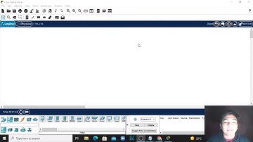 Simulasi membuat topologi jaringan warnet menggunakan Cisco Packet Tracer