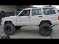 INSANE IRON ROCK 8 INCH LIFT ON A JEEP CHEROKEE XJ