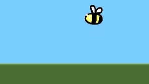 Flash animation: bee