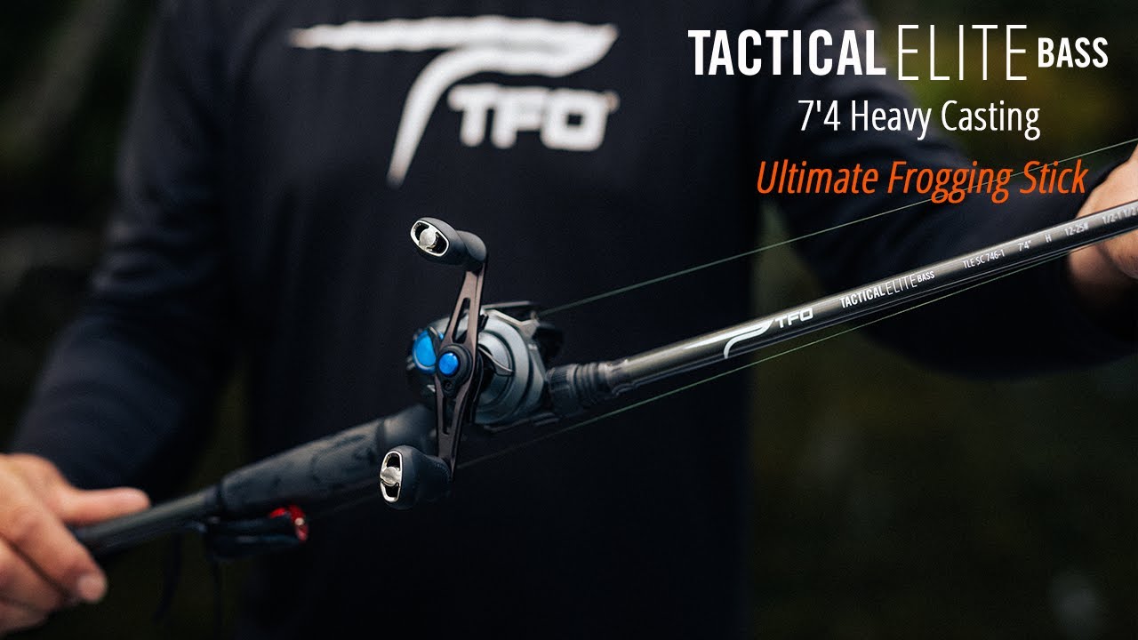 TFO Tactical Elite 7'4 Heavy Casting Rod - Ultimate Frogging Stick 