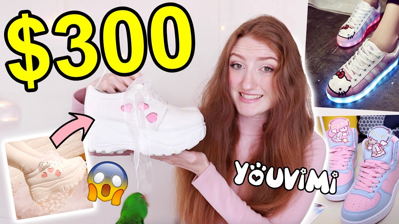 I WORE SHOES FROM YOUVIMI FOR A WEEK! $300 JAPANESE & KOREAN SHOE HAUL ...