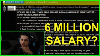 GenG LeaderShip Talks About T1 & Faker's INSANE Salary