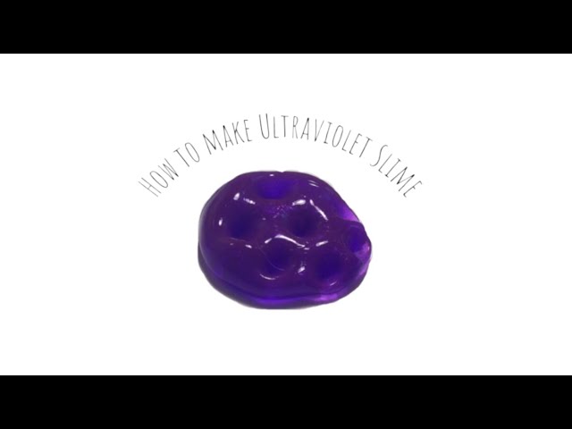 Ultraviolet  Slime Obsidian