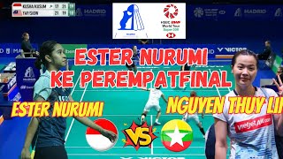 Ester Nurumi Tri Wardoyo vs Nguyen Thuy Linh | Spain Masters 2024 | R16