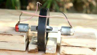 How to generate free energy generator with two dc motor | new technology | science project