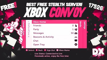 NEW!!! FREE XBOX CONVOY BETA STEALTH SERVER 17526!! | BETA SERVER | FREE DOWNLOAD!! (JTAG/RGH ONLY!)