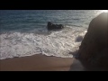 Waves at the Beach - Praia da Galé Albufeira Algarve Portugal - Relax Entspannen Ausruhen