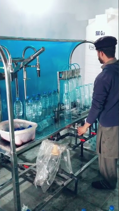 Mineral Water Plant Visit