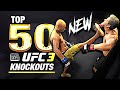 EA SPORTS UFC 3 - TOP 50 UFC 3 KNOCKOUTS - Community KO Video ep. 12