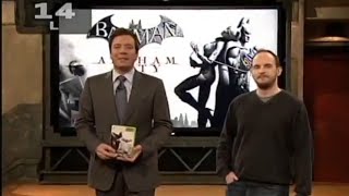 DELETED Batman: Arkham City Demo Footage | The Tonight Show Starring Jimmy Fallon