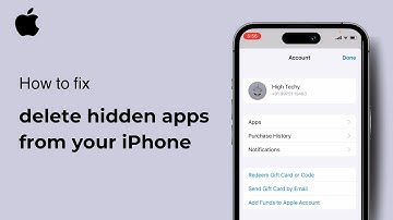 How to delete hidden apps from your iPhone ( iOS ) 2024